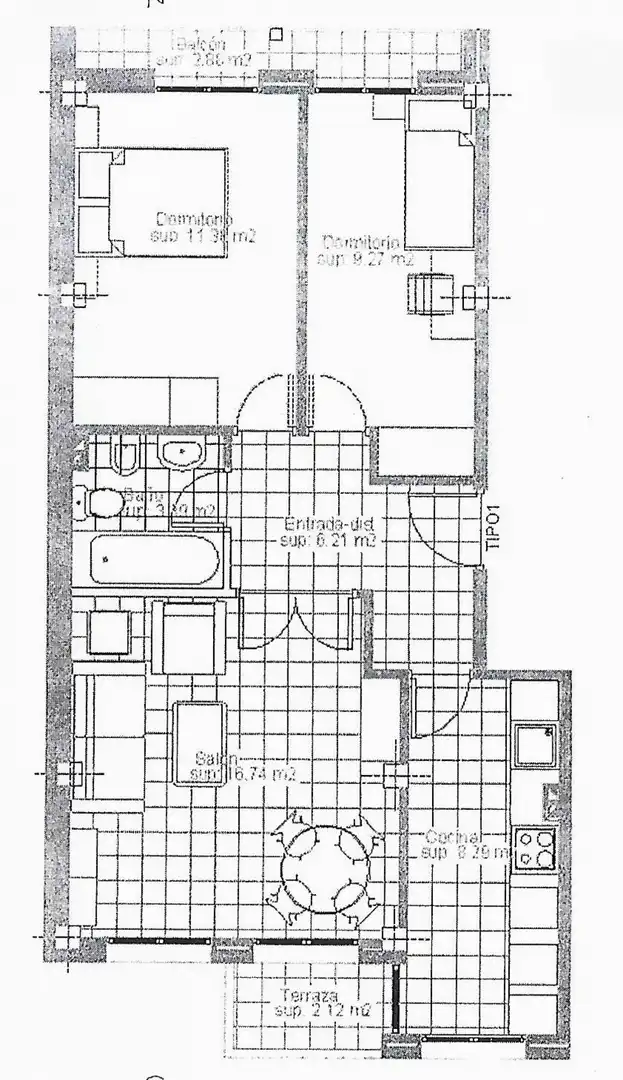 Flat for sale in Rionansa  with Heating, Private garden and Parquet flooring