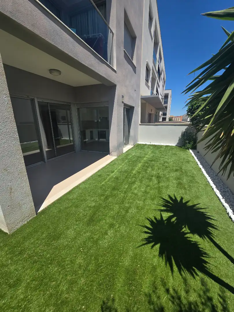 Terrasse von Wohnung zum Verkauf in Vandellòs i l'Hospitalet de l'Infant mit Klimaanlage, Heizung und Privatgarten