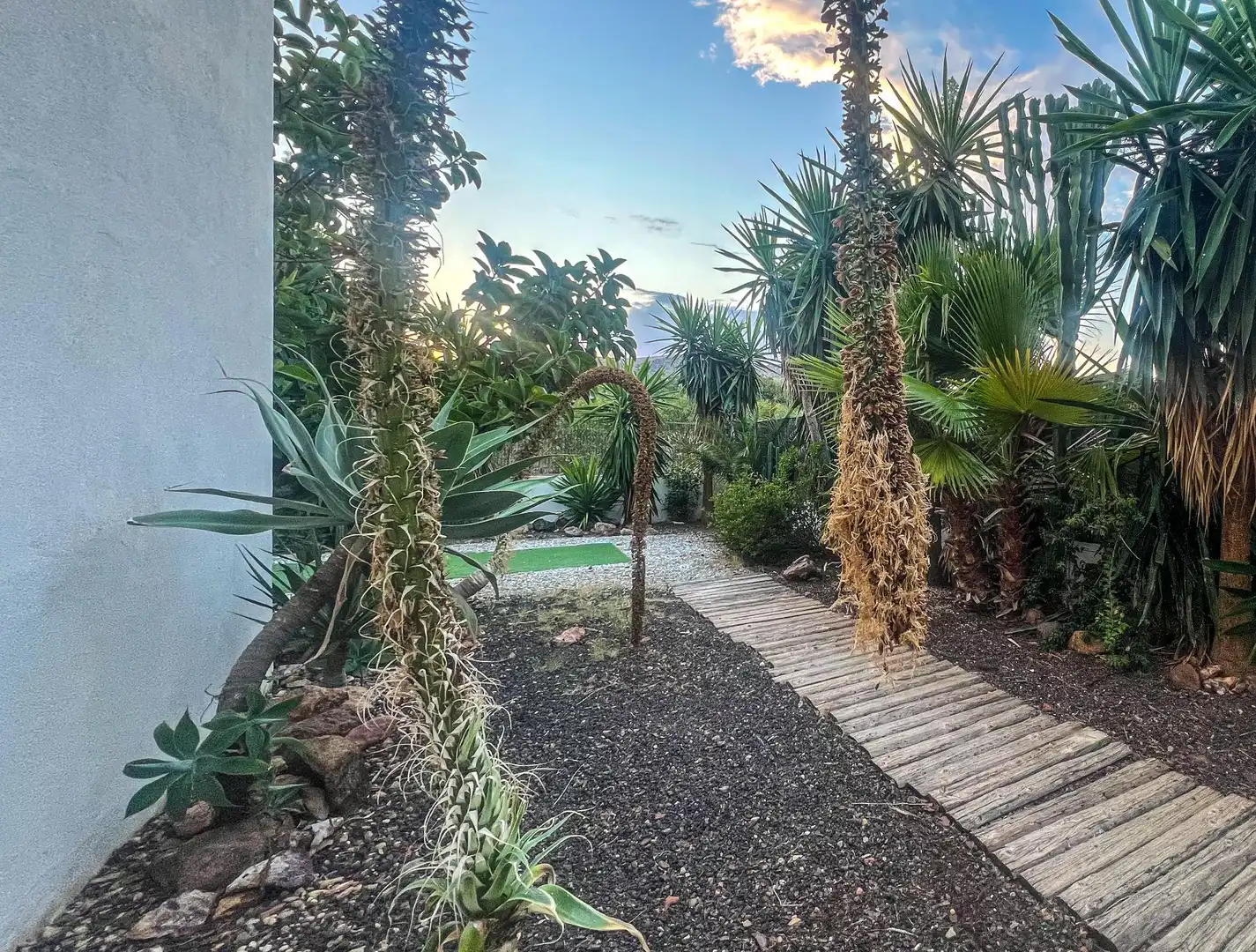 Garden of Detached homes for sale in Níjar  with Air Conditioner, Heating and Private garden