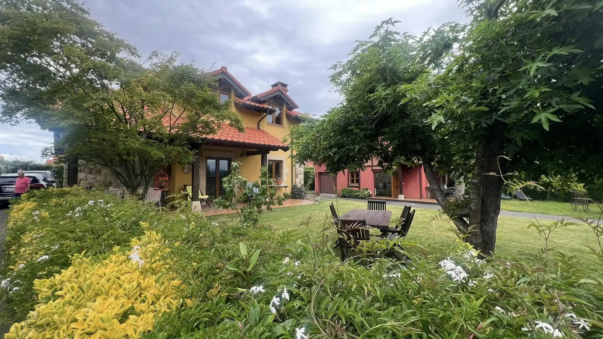 Garten von Haus oder Chalet zum Verkauf in Suances mit Heizung, Privatgarten und Parkett