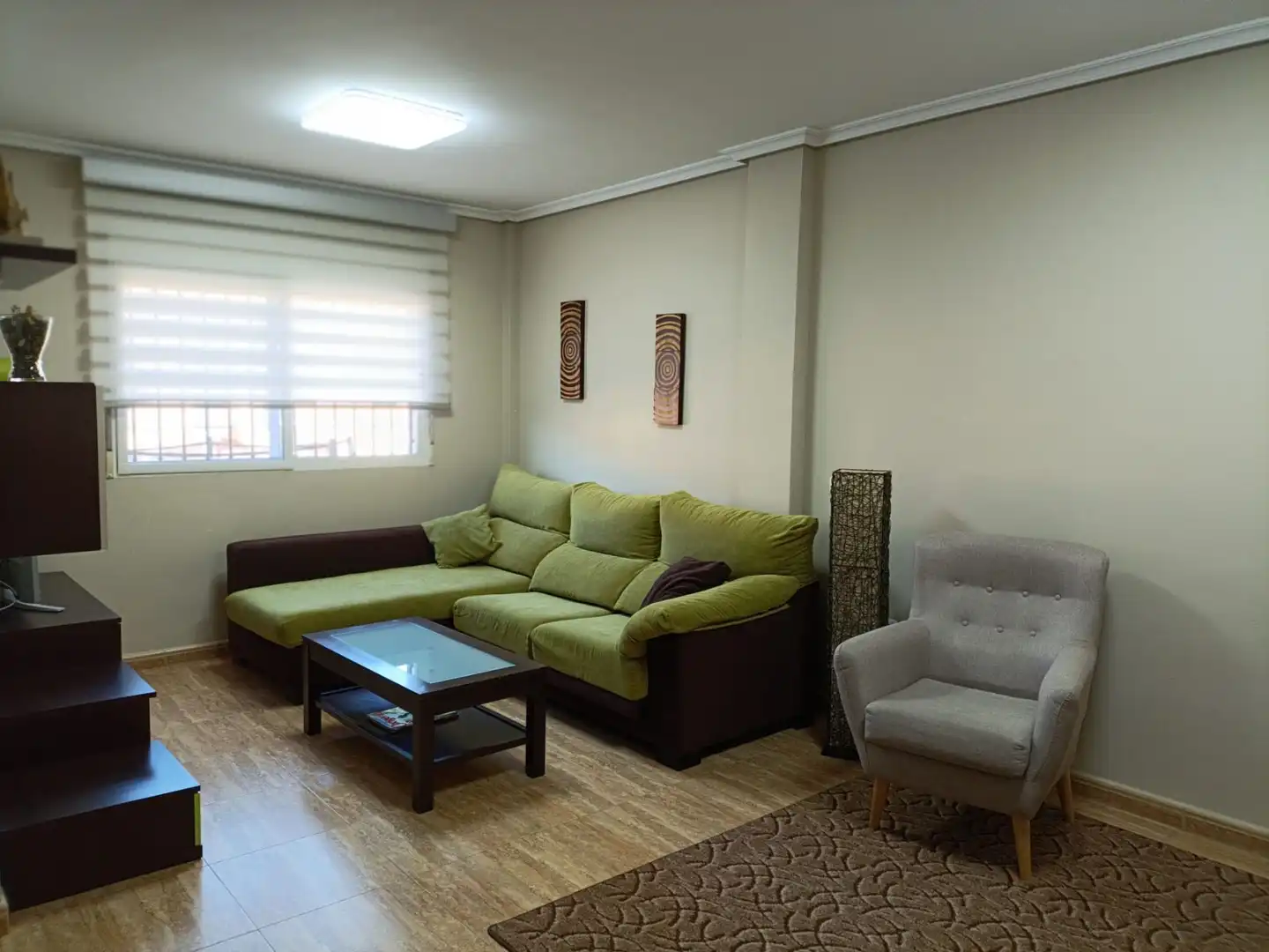 Sala de estar de Casa o chalet en venta en Mazarrón con Aire acondicionado, Calefacción y Jardín privado
