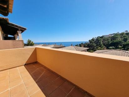 Vista exterior de Casa adosada en venda en Tossa de Mar amb Jardí privat, Terrassa i Balcó