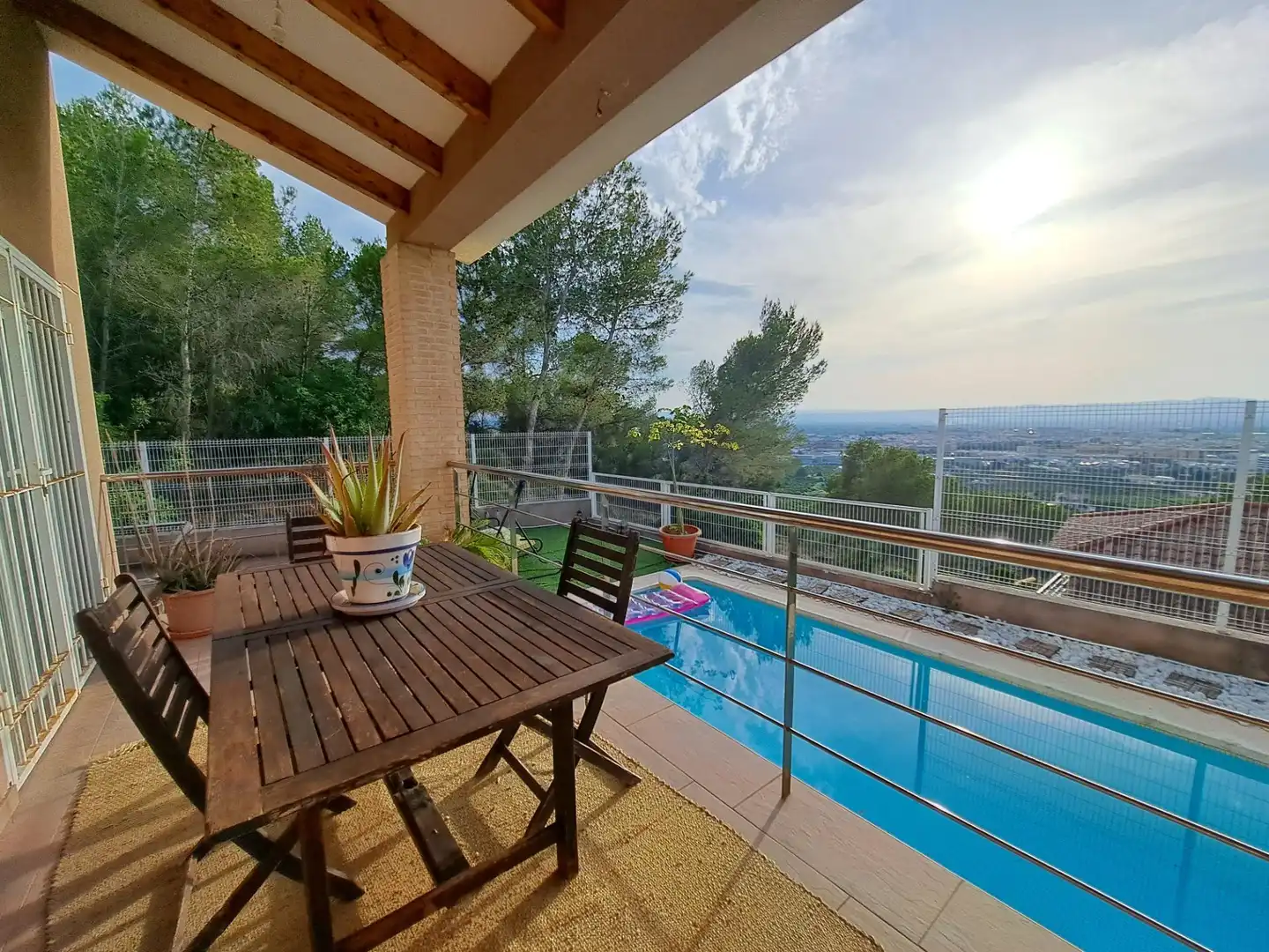 Terraza de Casa o chalet en venta en Alzira con Calefacción, Jardín privado y Terraza