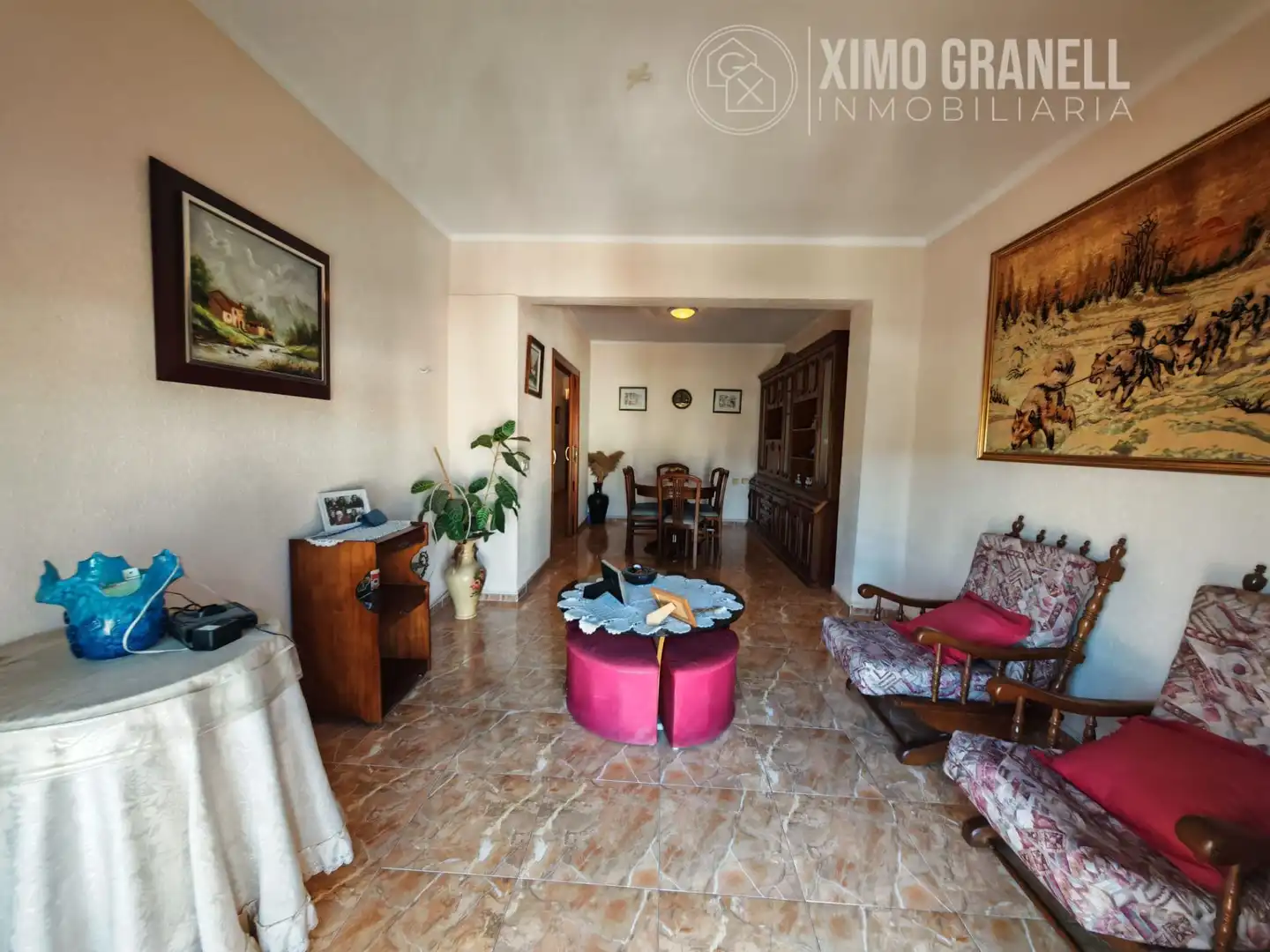 Sala de estar de Piso en venta en La Vall d'Uixó con Trastero