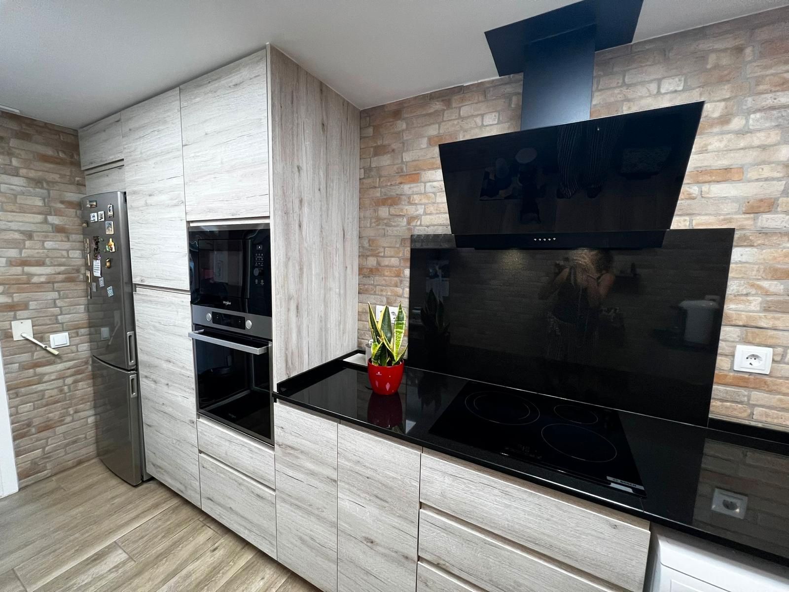 Kitchen of Flat for sale in Mataró  with Air Conditioner, Heating and Parquet flooring