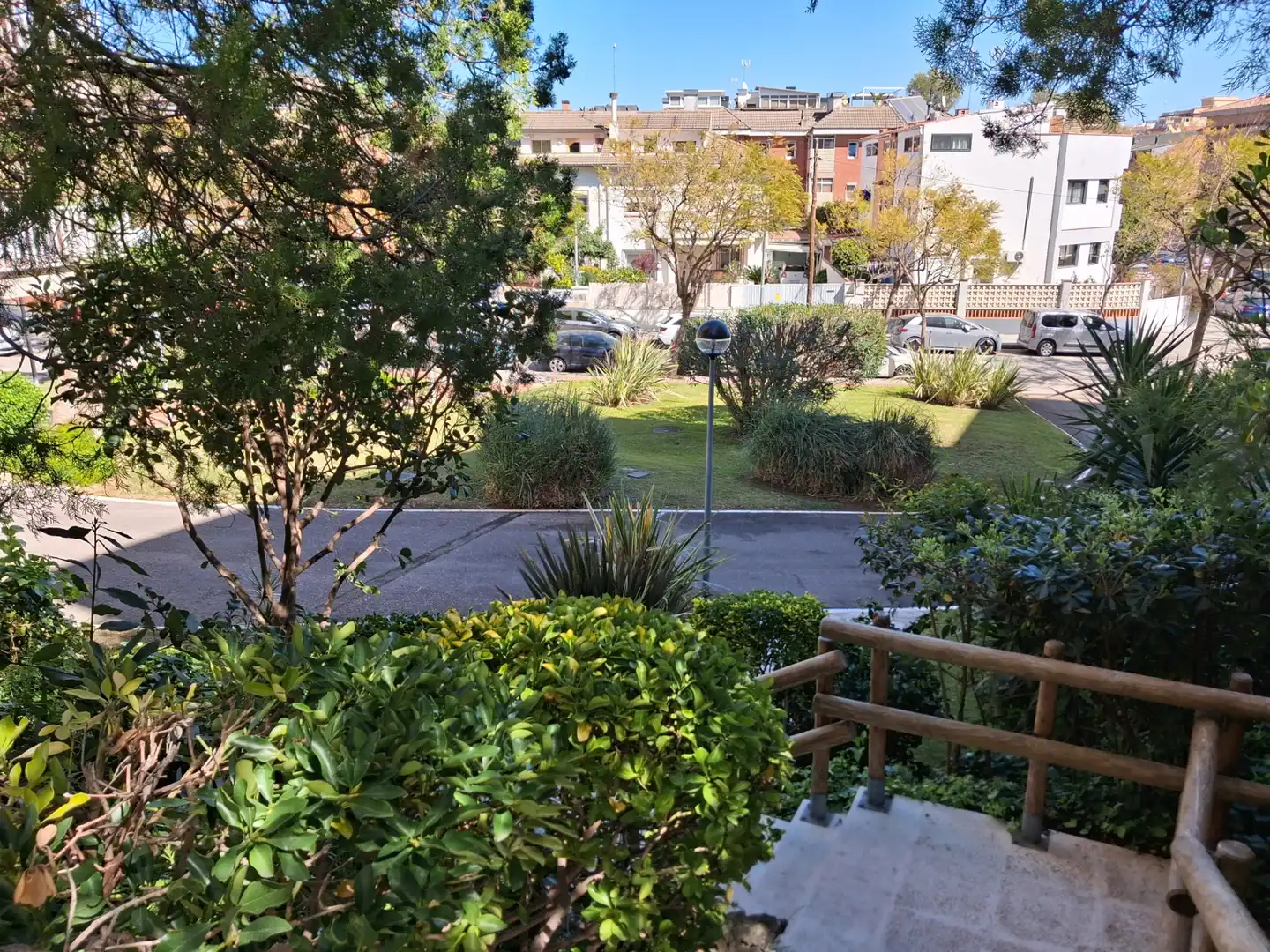Exterior view of Flat for sale in Castelldefels  with Air Conditioner, Heating and Parquet flooring
