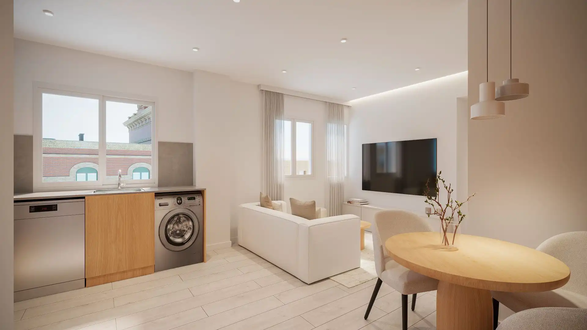 Sala de estar de Piso en venta en Getafe con Aire acondicionado y Calefacción