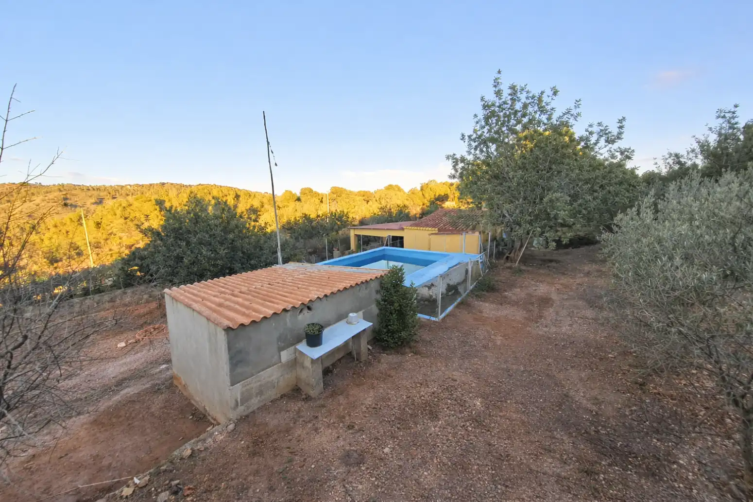 Jardín de Casa o chalet en venta en Algímia de Alfara con Jardín privado, Trastero y Piscina