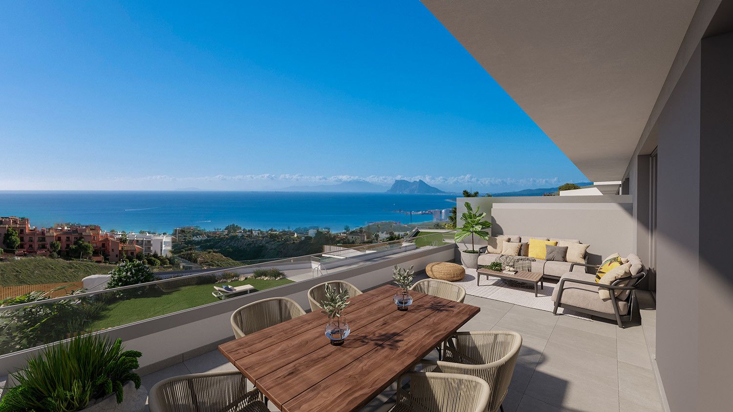 Terrassa de Apartament en venda en Sotogrande amb Aire condicionat, Terrassa i Piscina