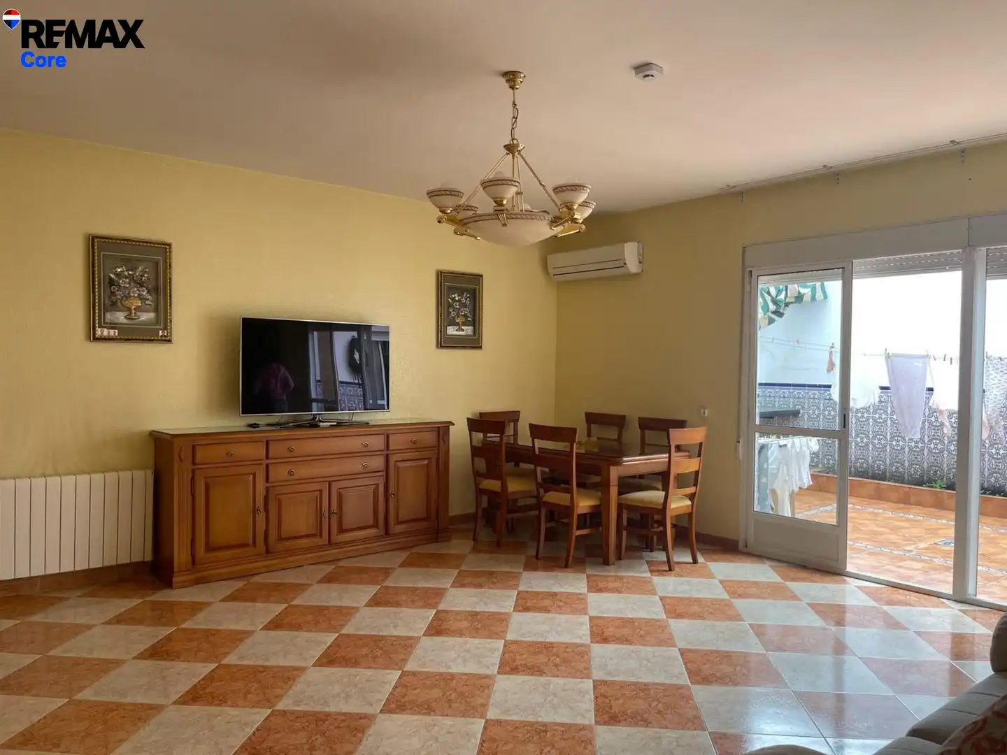 Esszimmer von Haus oder Chalet zum Verkauf in Montijo mit Klimaanlage, Heizung und Abstellraum