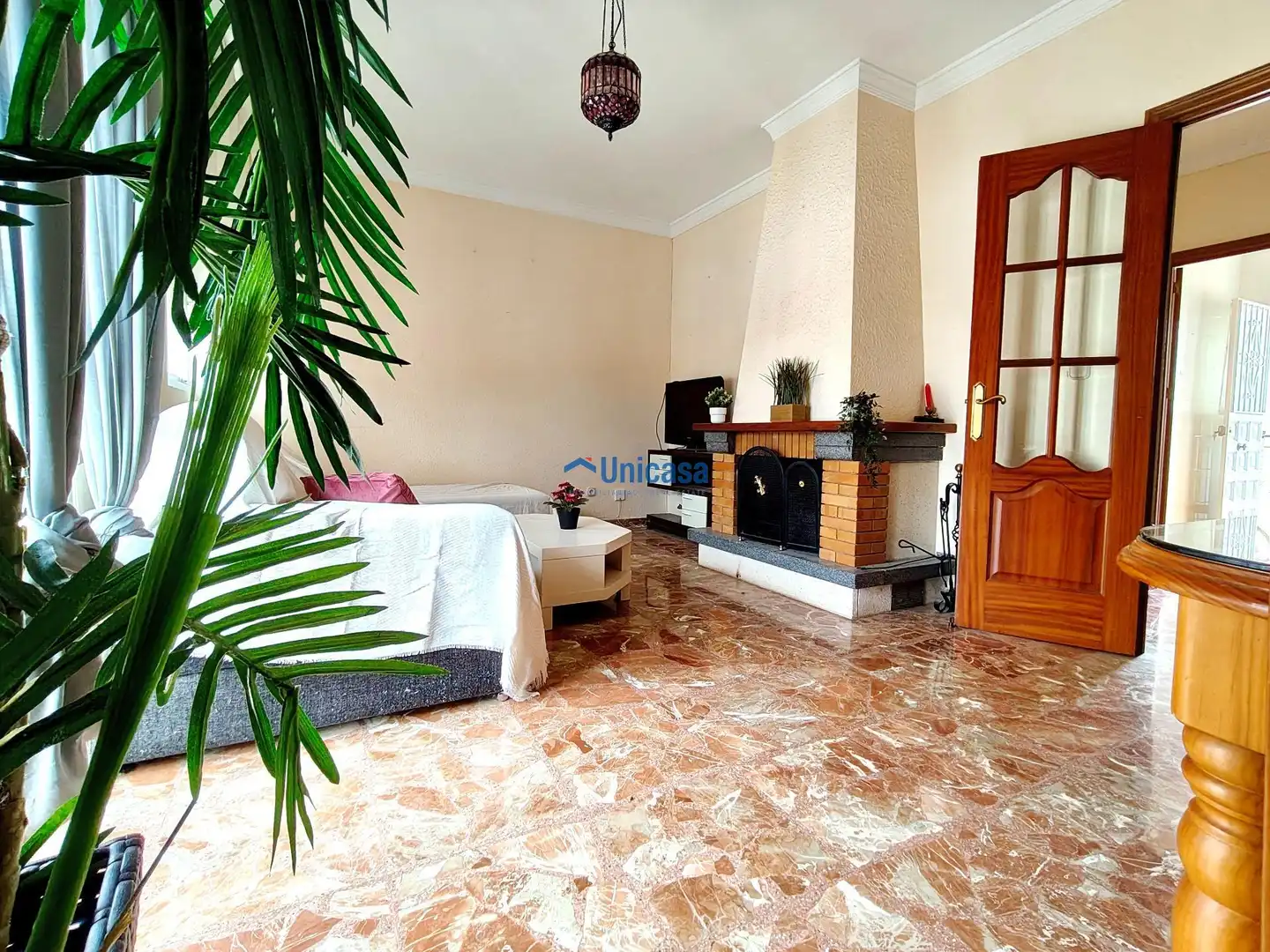 Living room of Flat for sale in Málaga  with Air Conditioner, Terrace and Furnished