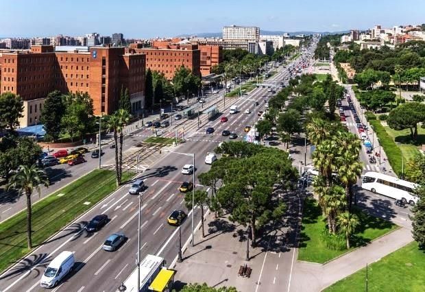 Vista exterior de Piso en venta en  Barcelona Capital con Aire acondicionado, Calefacción y Jardín privado