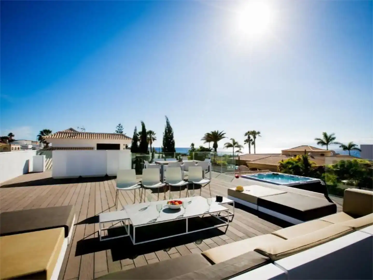 Terraza de Casa o chalet de alquiler en Arona con Aire acondicionado, Jardín privado y Trastero