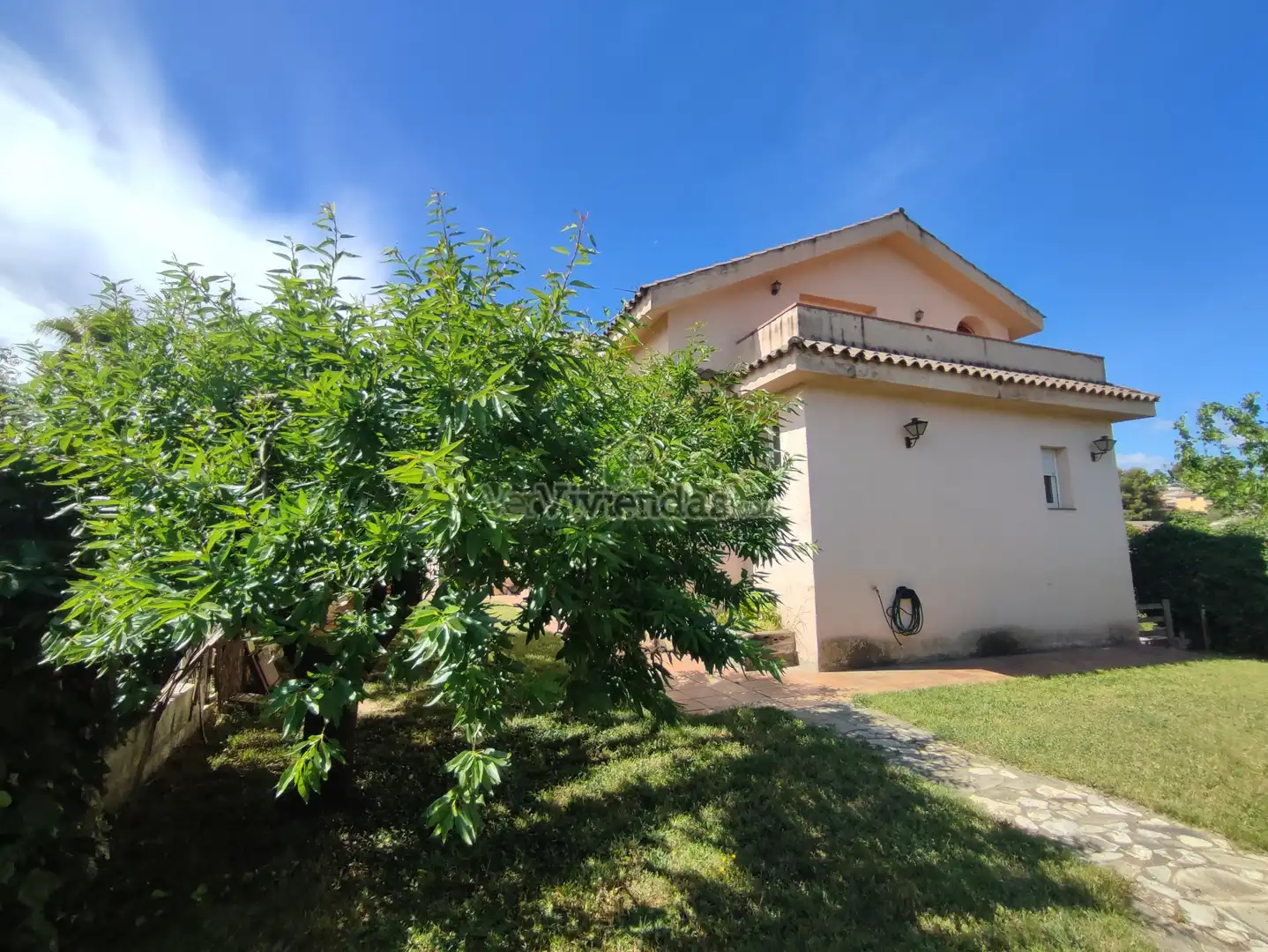 Jardín de Casa o chalet en venta en Esparreguera con Calefacción, Jardín privado y Parquet