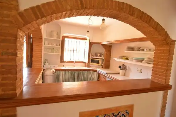 Cocina de Finca rústica en venta en Águilas con Jardín privado, Terraza y Piscina