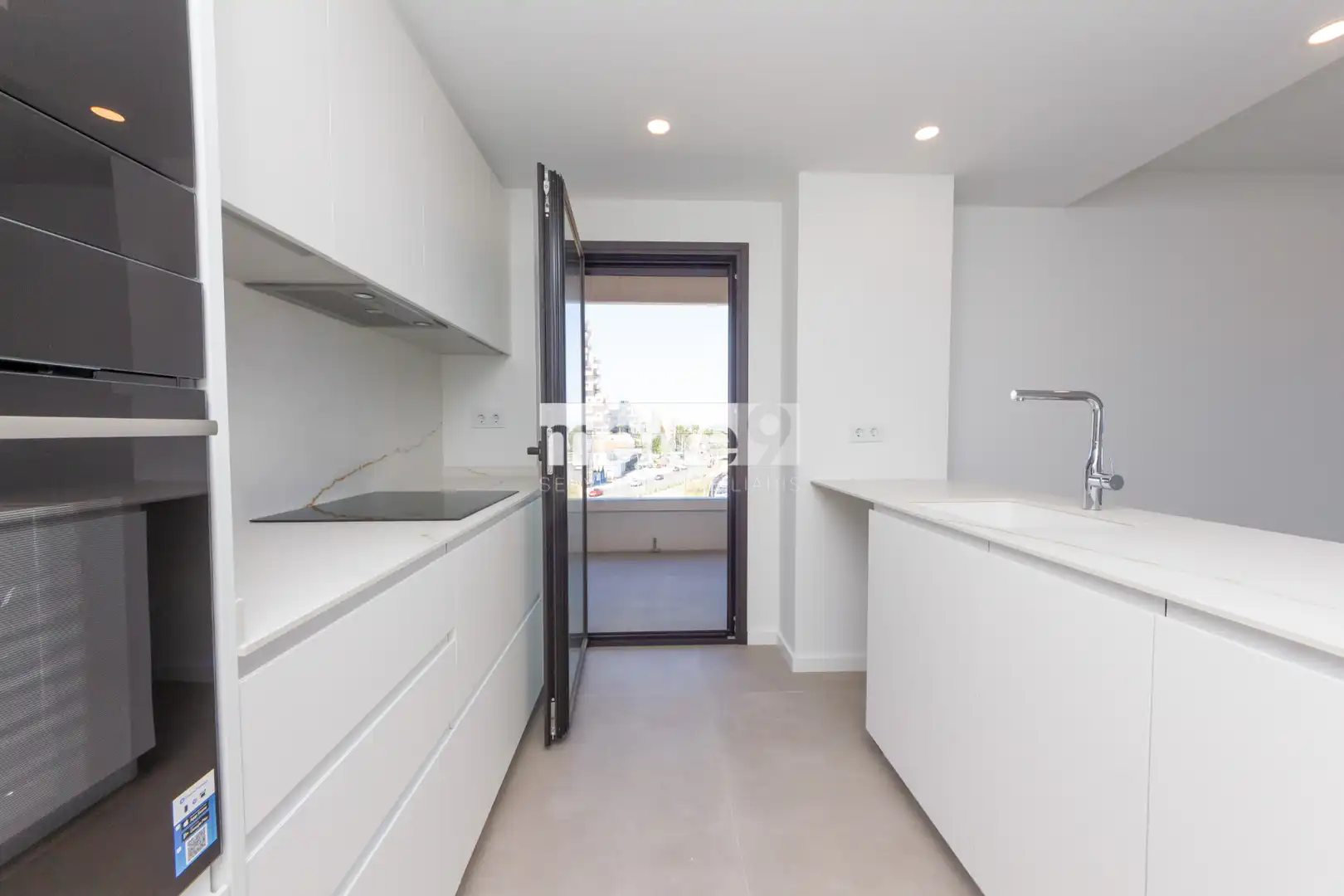 Cocina de Piso de alquiler en Mataró con Aire acondicionado, Calefacción y Terraza