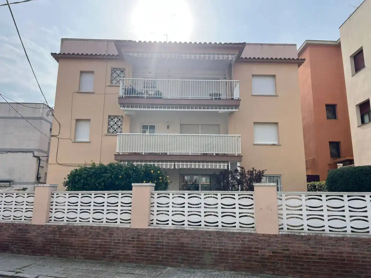 Vista exterior de Piso en venta en Cubelles con Terraza