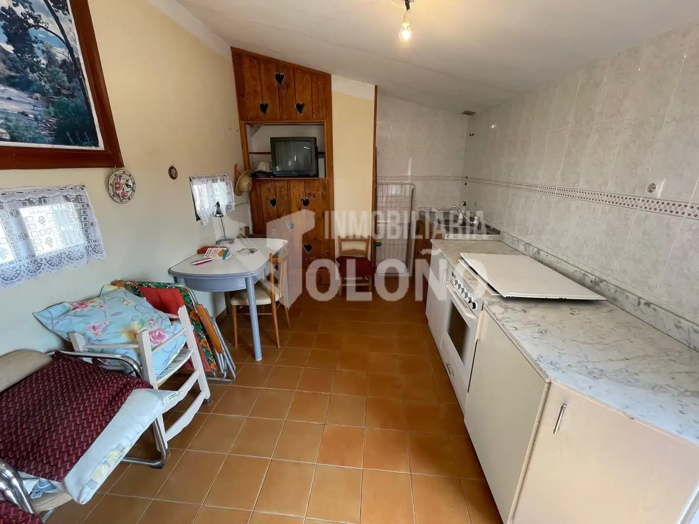 Cocina de Casa o chalet en venta en Cuzcurrita de Río Tirón con Calefacción, Terraza y Amueblado