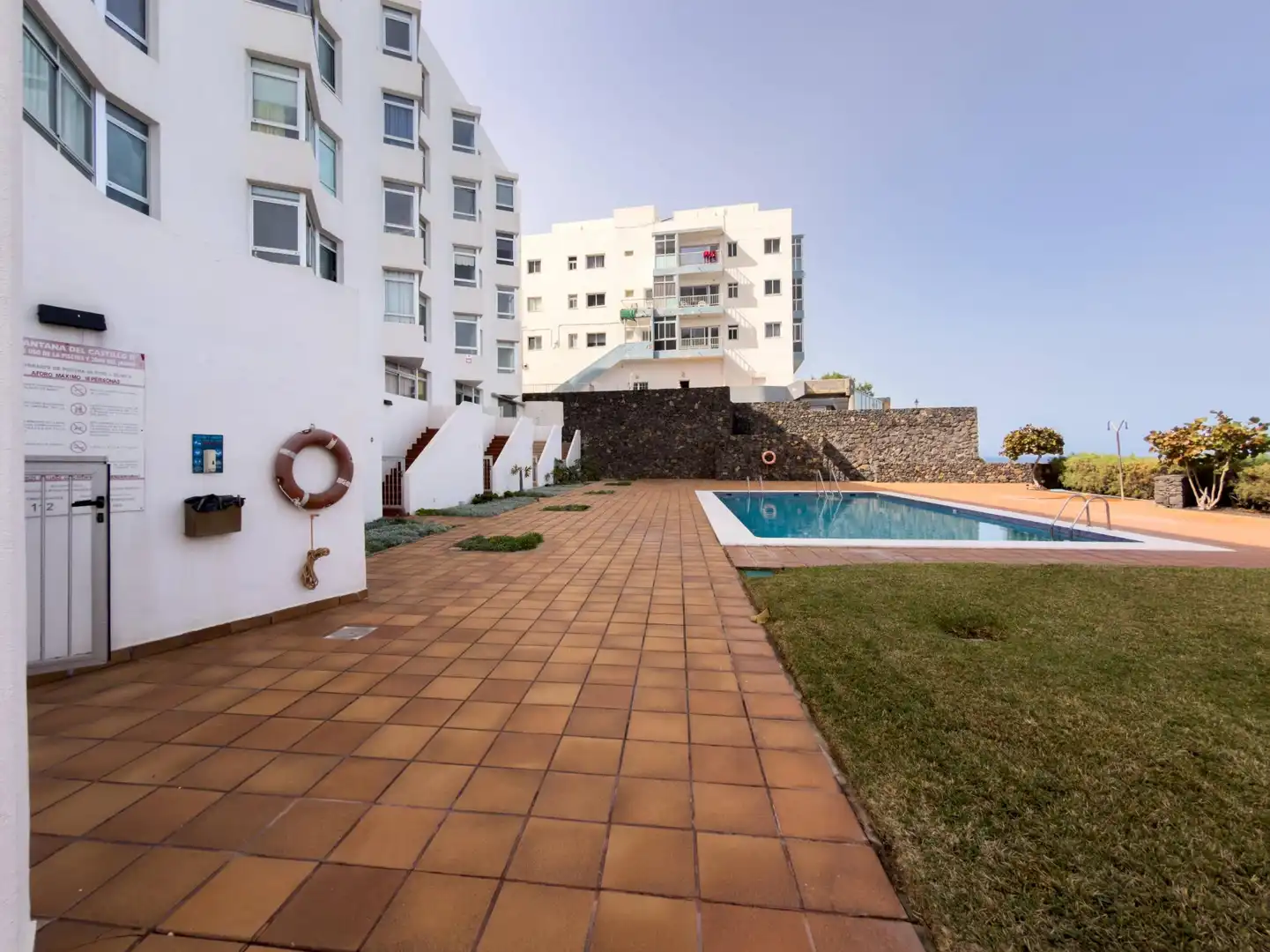 Piscina de Apartament en venda en San Cristóbal de la Laguna amb Jardí privat, Terrassa i Piscina comunitària