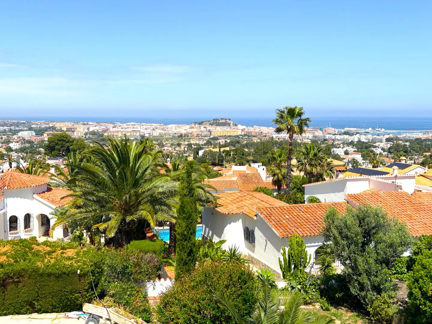 Exterior view of Houses for sale in Dénia  with Air Conditioner, Heating and Private garden