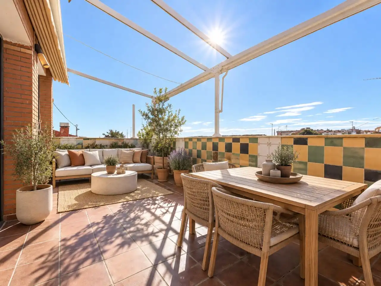 Terrassa de Casa o xalet en venda en Usera