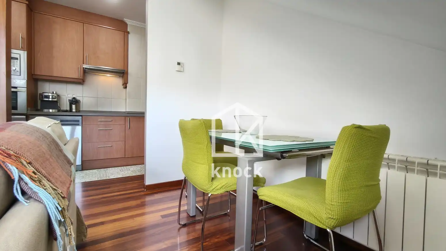Kitchen of Flat for rent in Navia  with Heating, Parquet flooring and Furnished