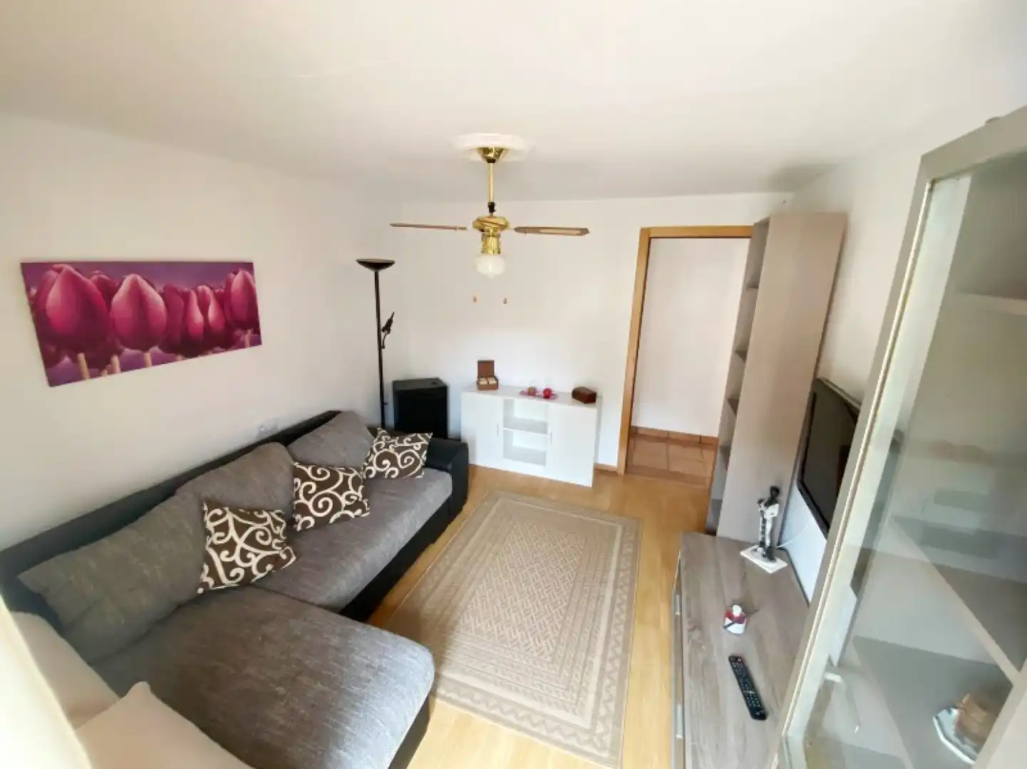 Living room of Flat for rent in Alfoz de Lloredo  with Heating and Furnished