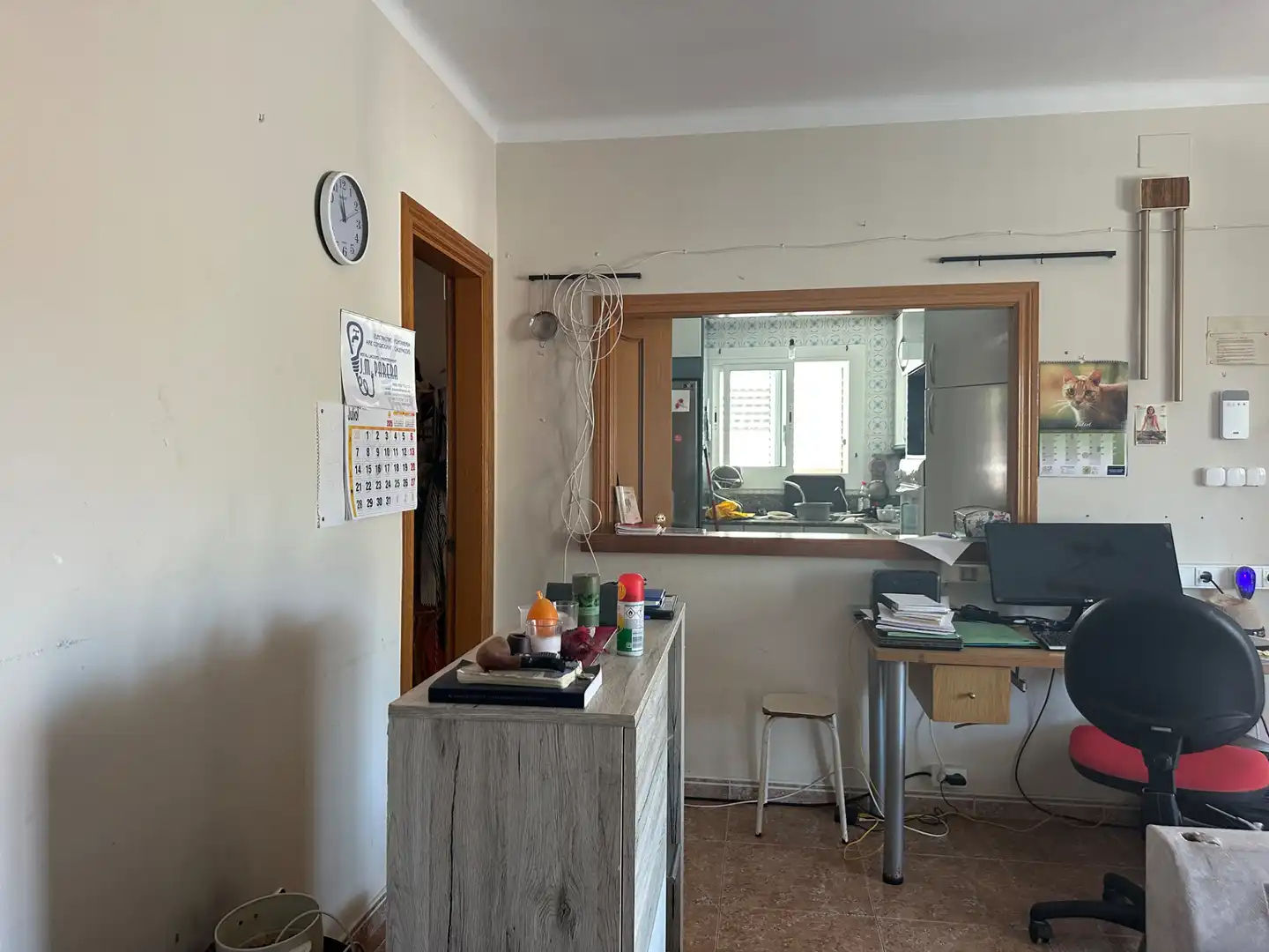 Cocina de Casa o chalet en venta en La Pobla de Montornès   con Aire acondicionado, Calefacción y Jardín privado