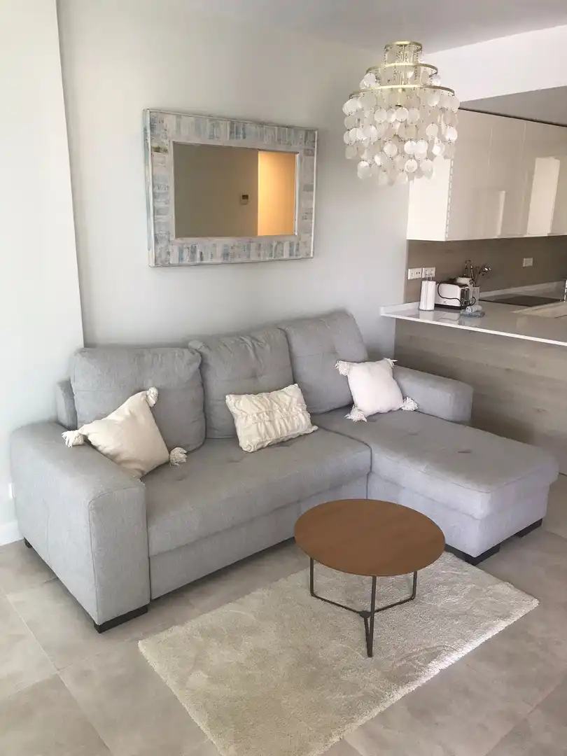 Living room of Apartments for rent in Estepona  with Air Conditioner, Terrace and Swimming Pool