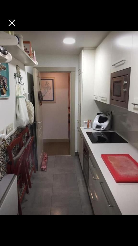 Kitchen of Attic for sale in  Melilla Capital  with Terrace, Storage room and Furnished