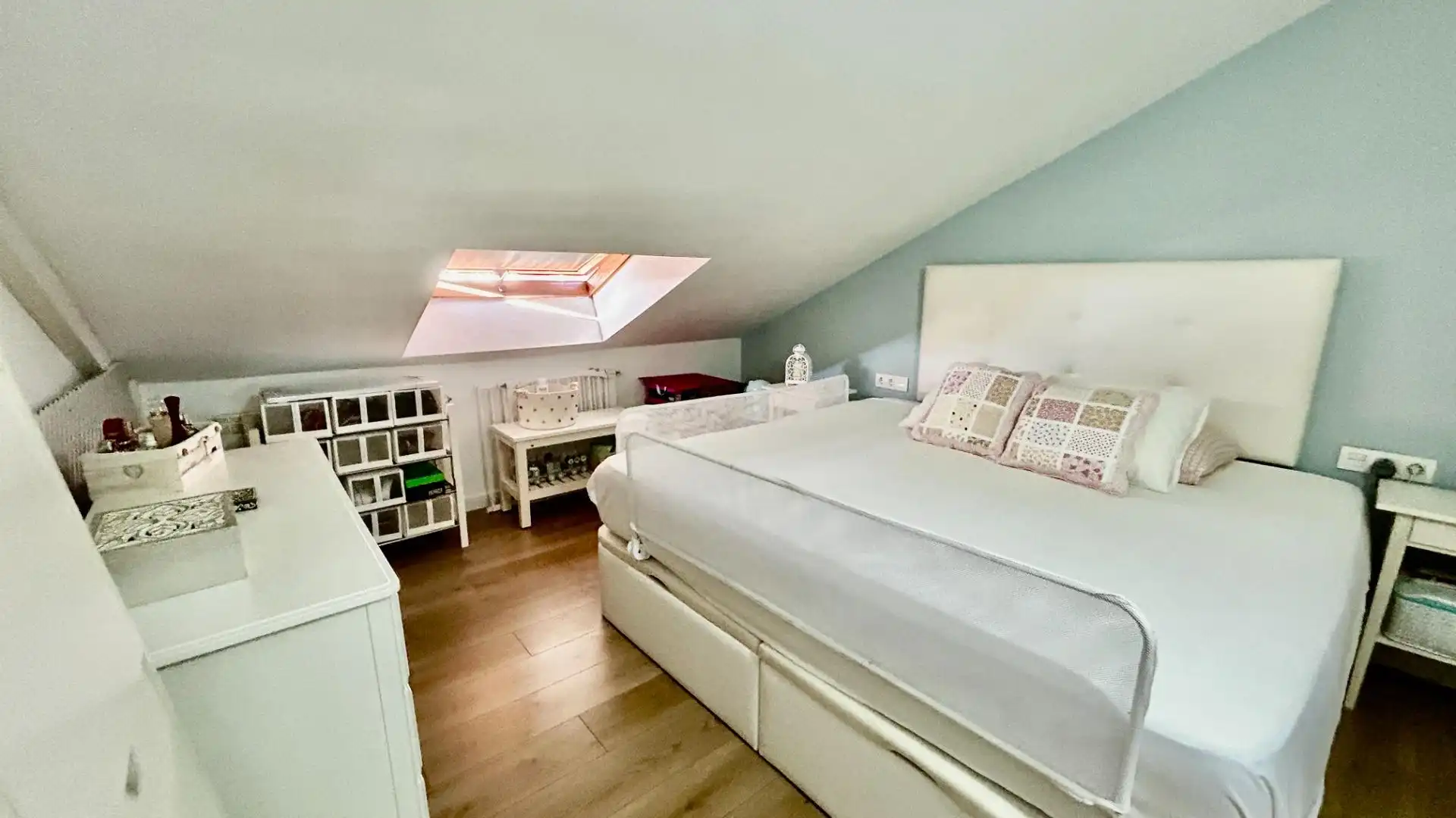 Bedroom of Attic for sale in Mataró  with Air Conditioner, Heating and Parquet flooring