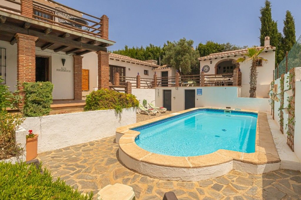 Garden of Country house for sale in Villanueva del Trabuco  with Air Conditioner, Private garden and Terrace