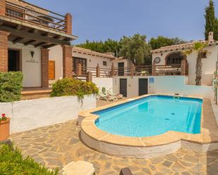Garden of Country house for sale in Villanueva del Trabuco  with Air Conditioner, Private garden and Terrace