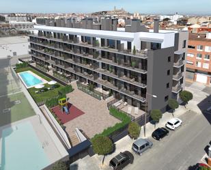 Exterior view of Planta baja for sale in  Lleida Capital  with Air Conditioner, Heating and Parquet flooring