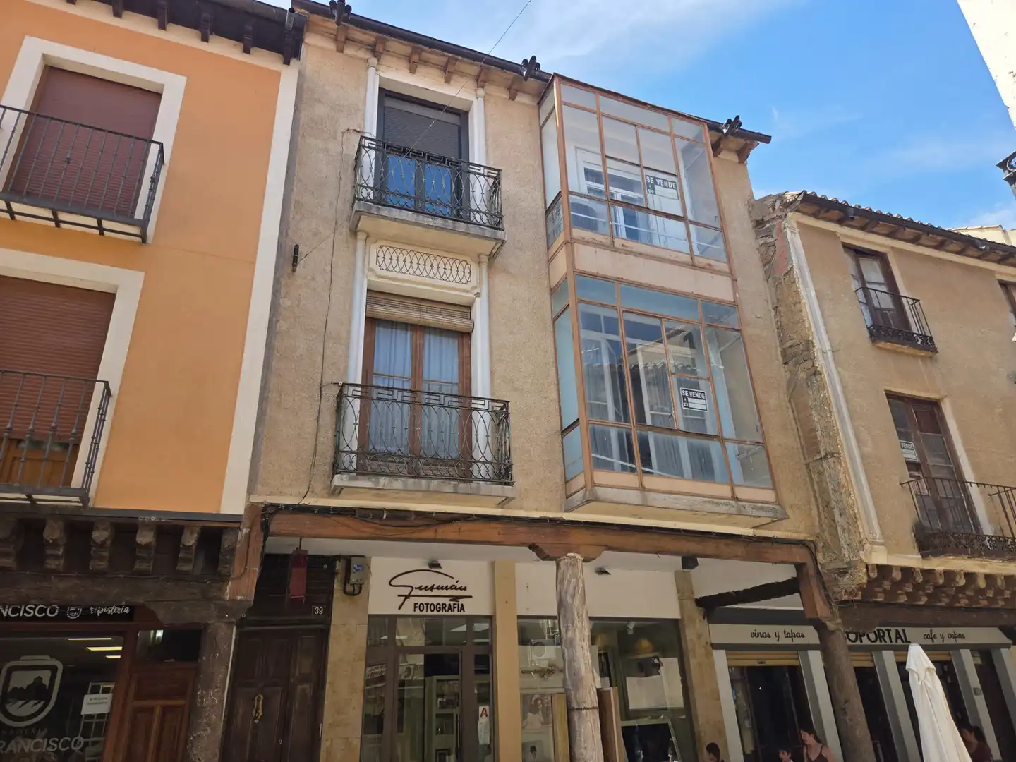Vista exterior de Pis en venda en Medina de Rioseco