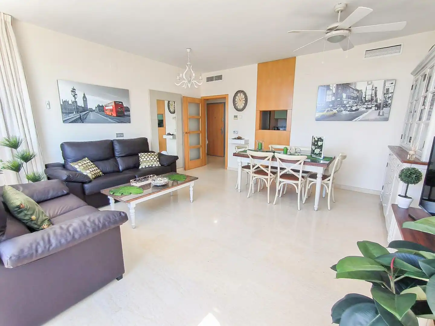 Sala de estar de Piso en venta en Benidorm con Aire acondicionado, Calefacción y Terraza