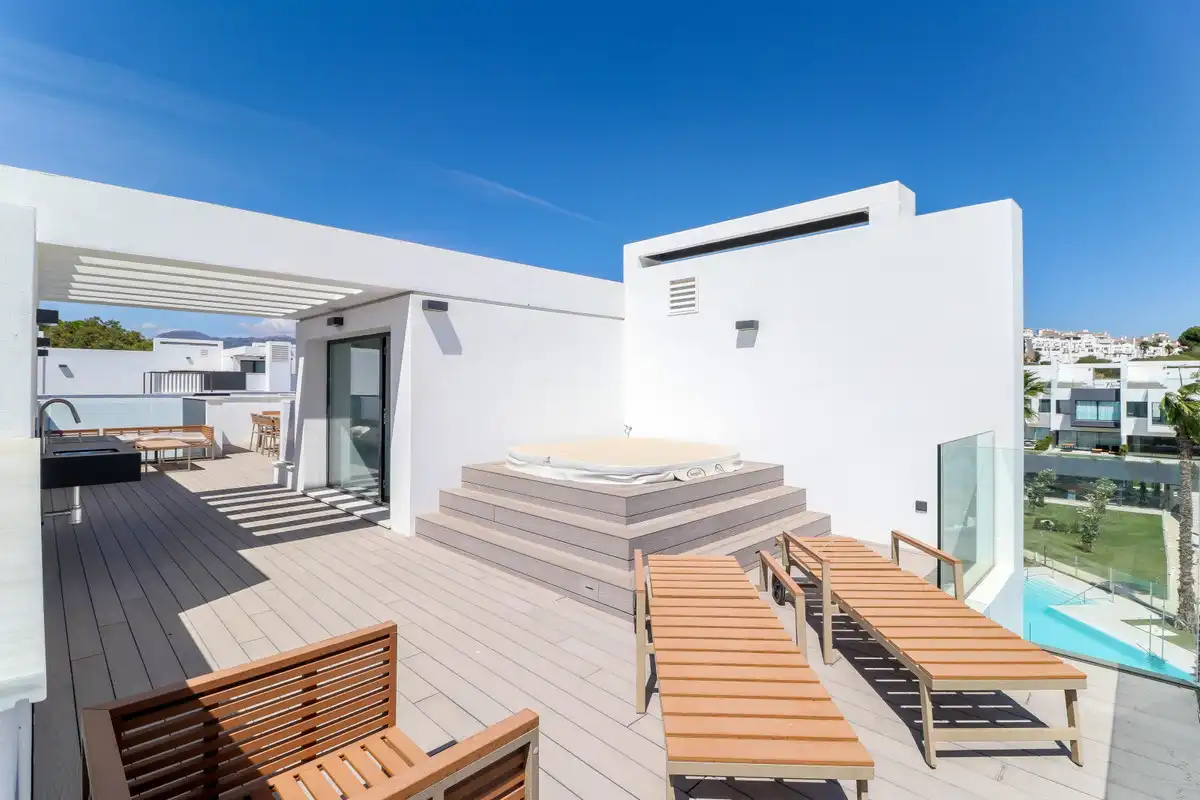 Doppelhaushälfte mit Pool zum Verkauf in Estepona Pueblo, imagen 17