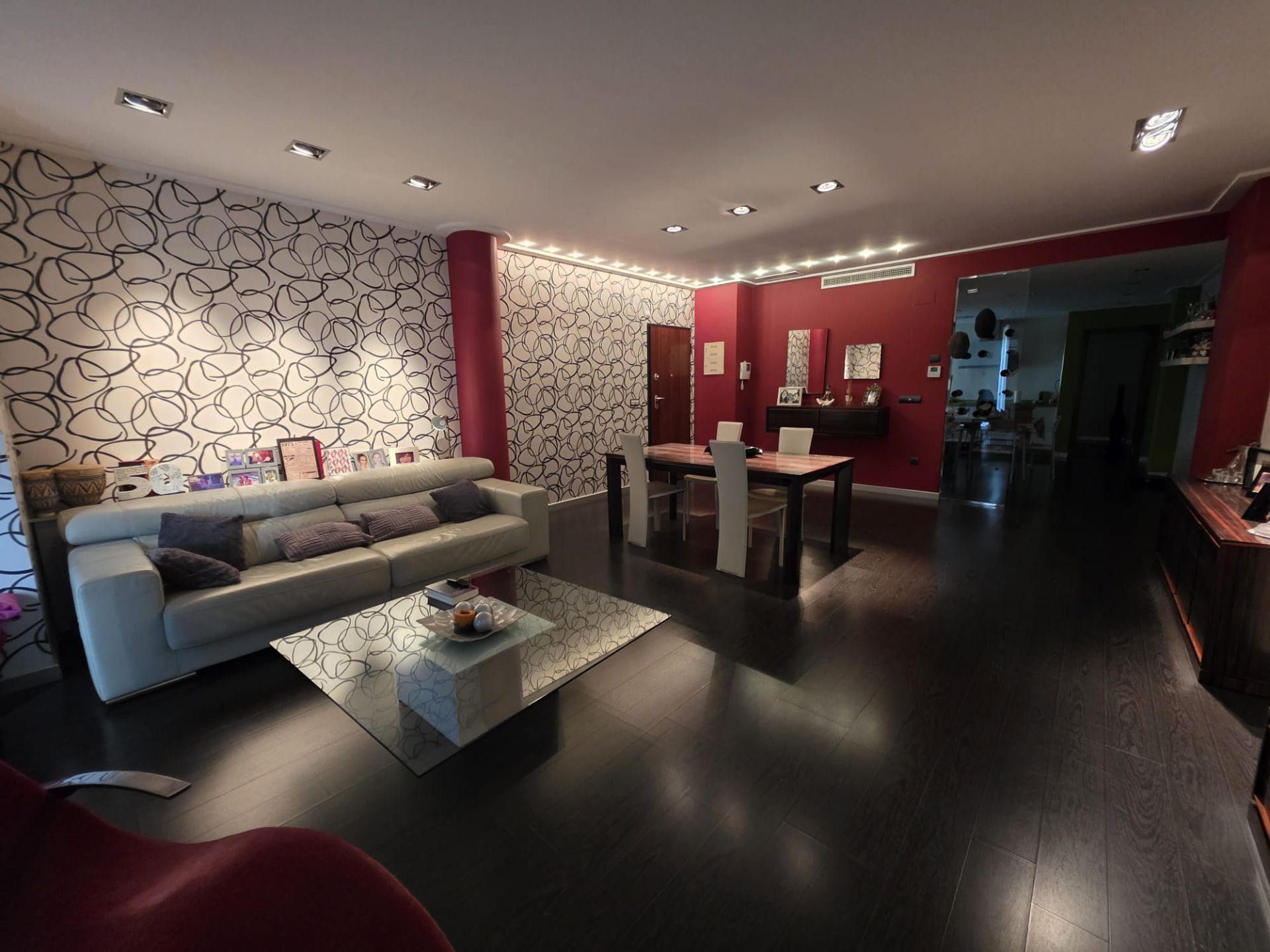 Living room of Flat for sale in Sueca  with Air Conditioner, Heating and Terrace