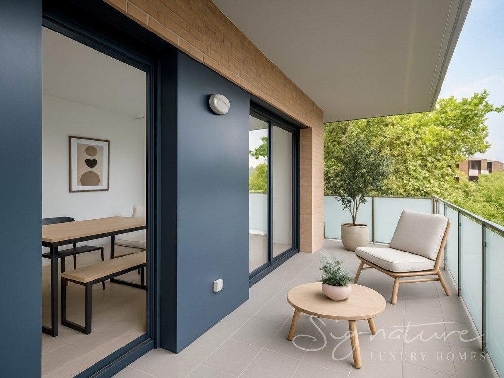 Terrace of Flat for sale in Sant Cugat del Vallès  with Air Conditioner, Heating and Swimming Pool