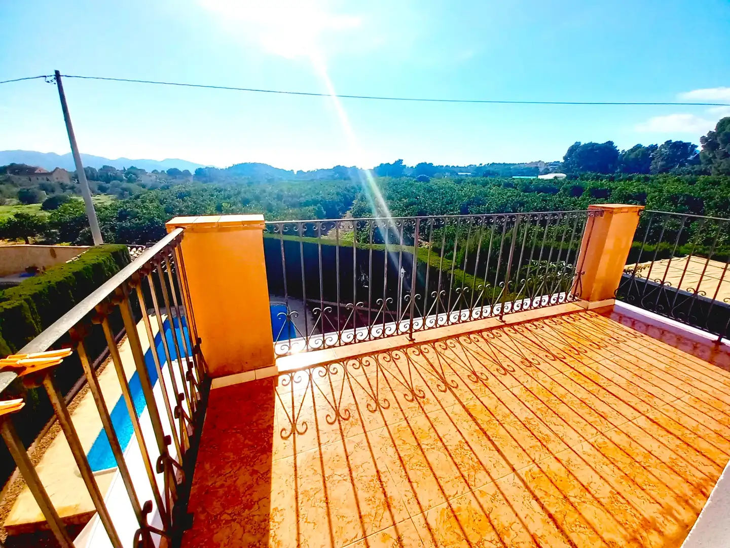 Terrace of Houses for sale in L'Alfàs del Pi  with Air Conditioner, Private garden and Terrace