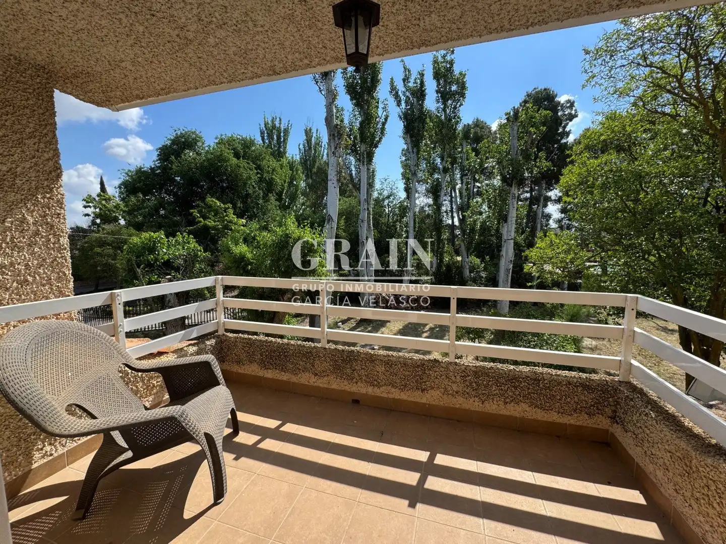 Garden of Houses for sale in Albacete  with Heating, Swimming Pool and Balcony
