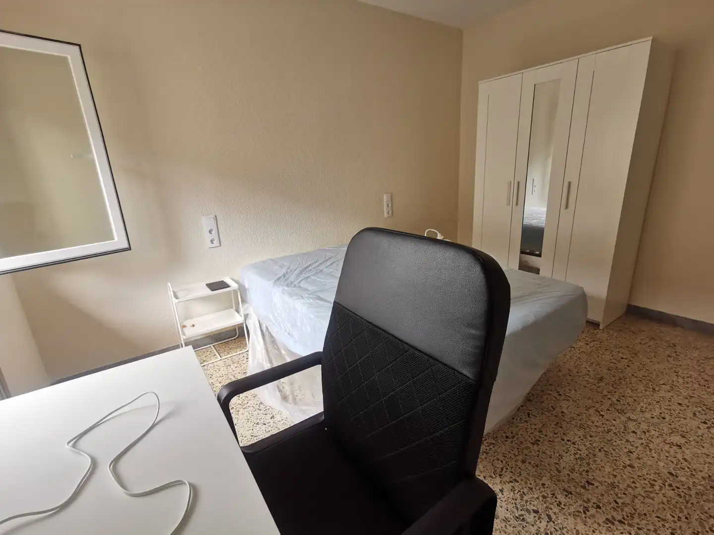 Bedroom of Flat for rent in Salamanca  with Heating, Furnished and Oven