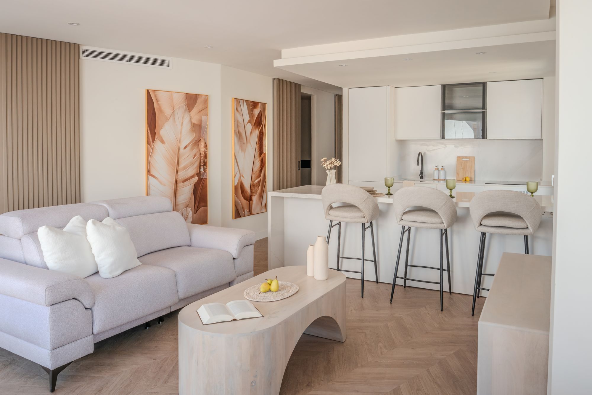 Sala d'estar de Apartament en venda en Estepona amb Balcó