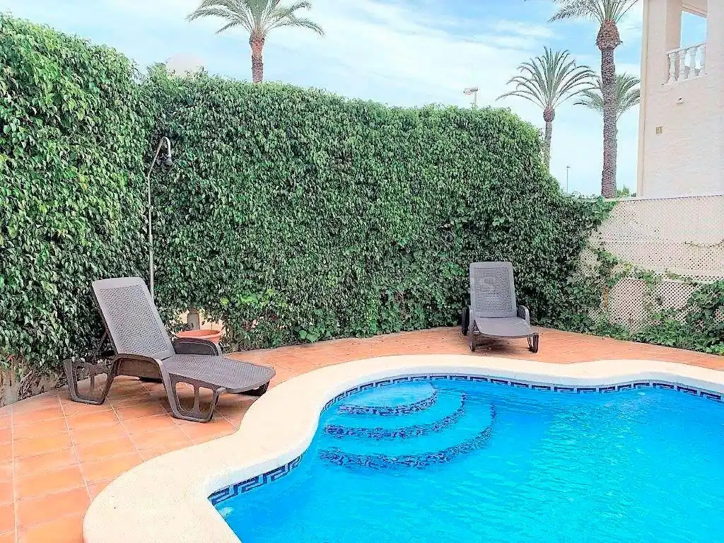 Swimming pool of Houses for sale in Orihuela  with Air Conditioner, Private garden and Terrace
