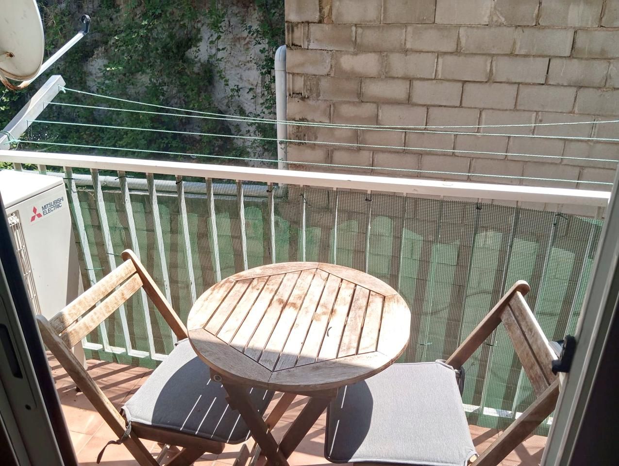Balcony of Flat for sale in Montgat  with Parquet flooring, Furnished and Balcony