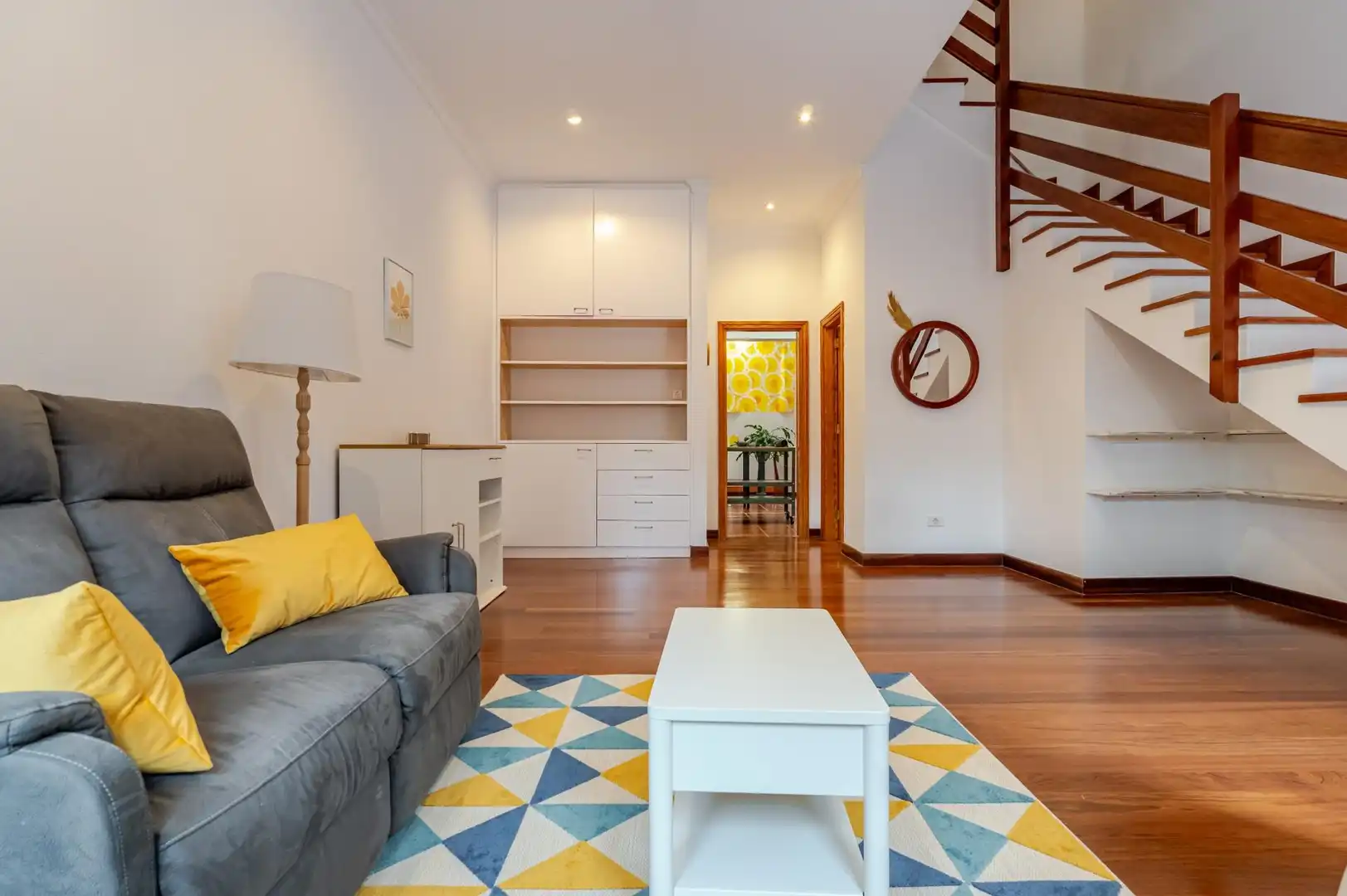 Living room of Single-family semi-detached for rent in Las Palmas de Gran Canaria  with Air Conditioner, Terrace and Furnished