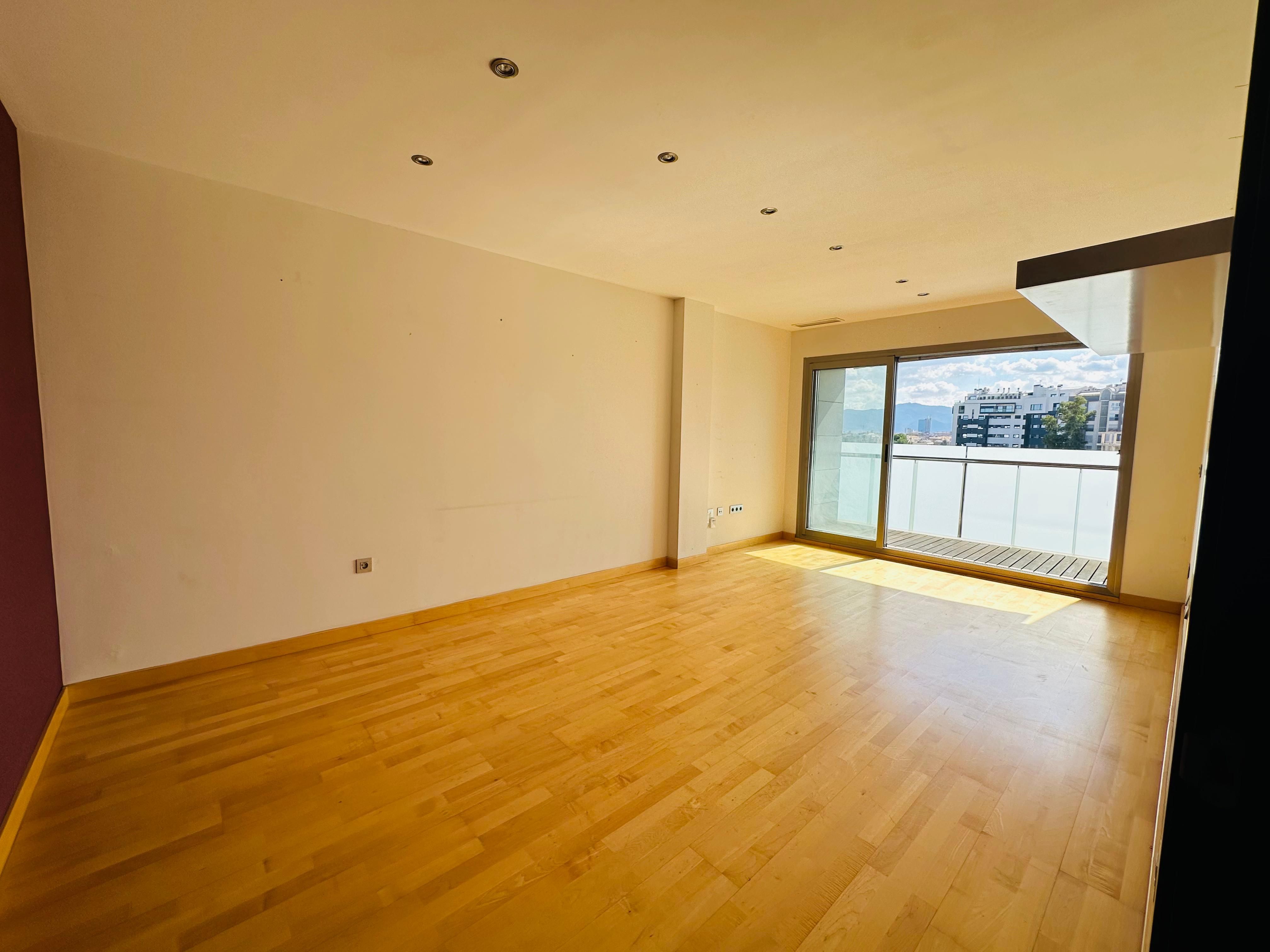 Living room of Flat for sale in  Murcia Capital  with Air Conditioner, Heating and Parquet flooring