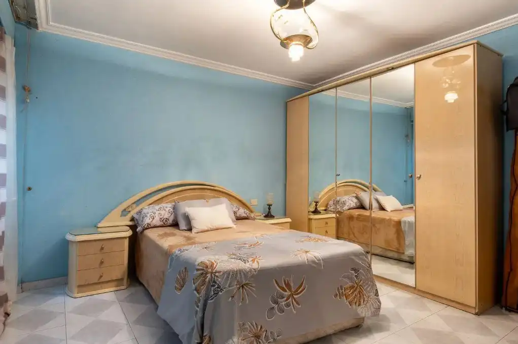 Bedroom of Flat for sale in Sueca  with Air Conditioner, Storage room and Balcony
