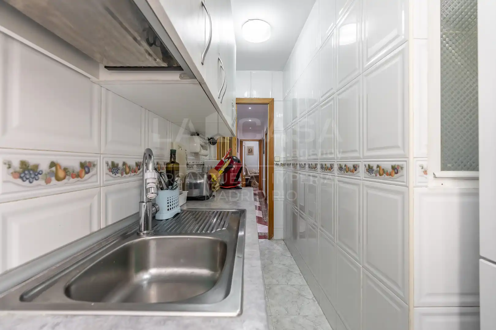 Kitchen of Flat for sale in Madrid  with Air Conditioner, Heating and Balcony