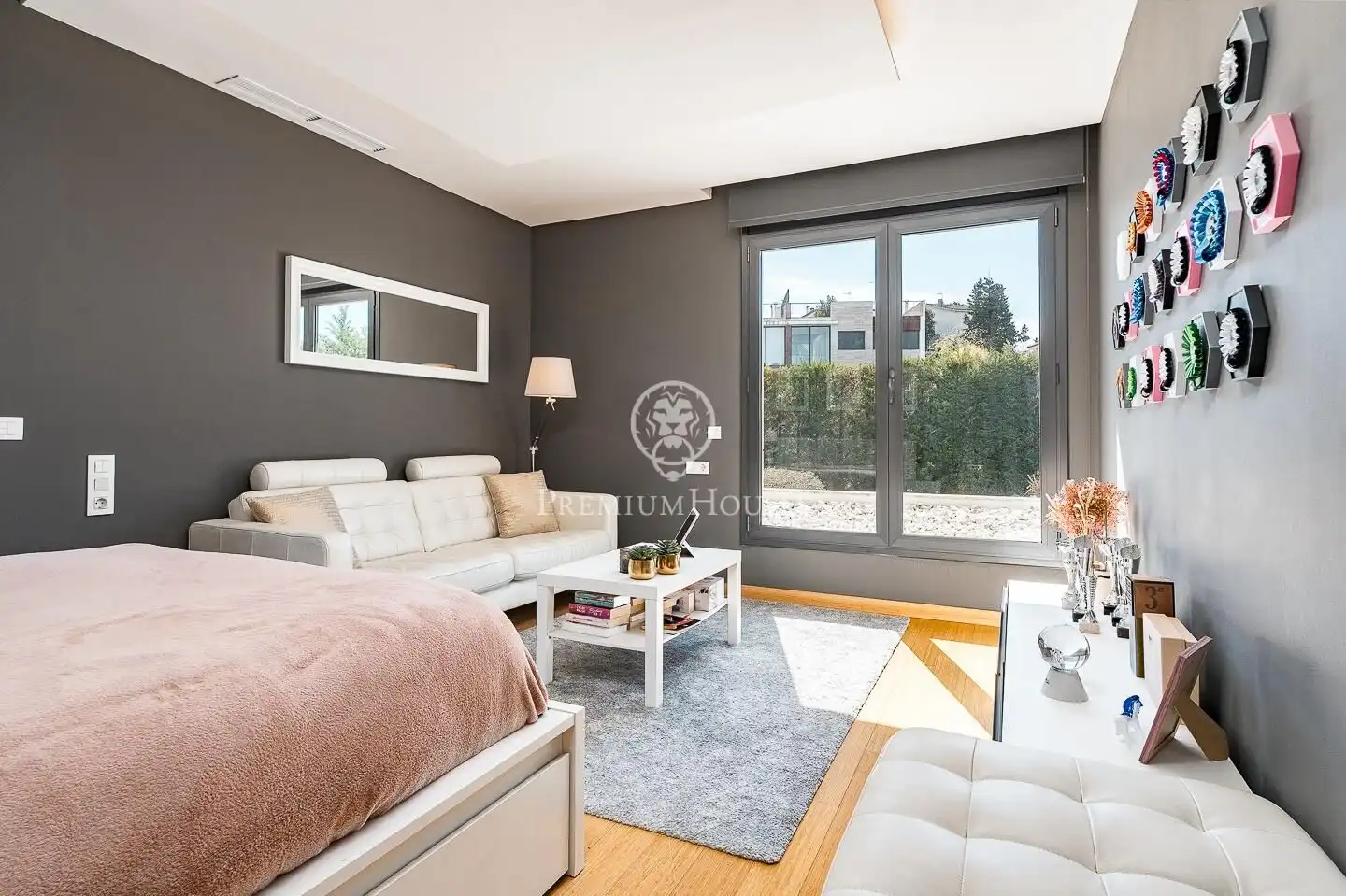 Bedroom of Houses for sale in Sant Cugat del Vallès  with Air Conditioner, Heating and Private garden